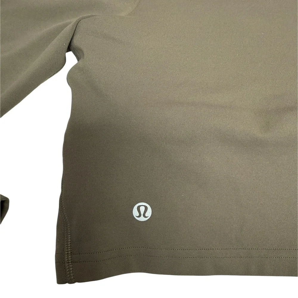 NWOT Lululemon Align Asymmetric Long Sleeves Top Shirt Women 12 Nomad Athleisure